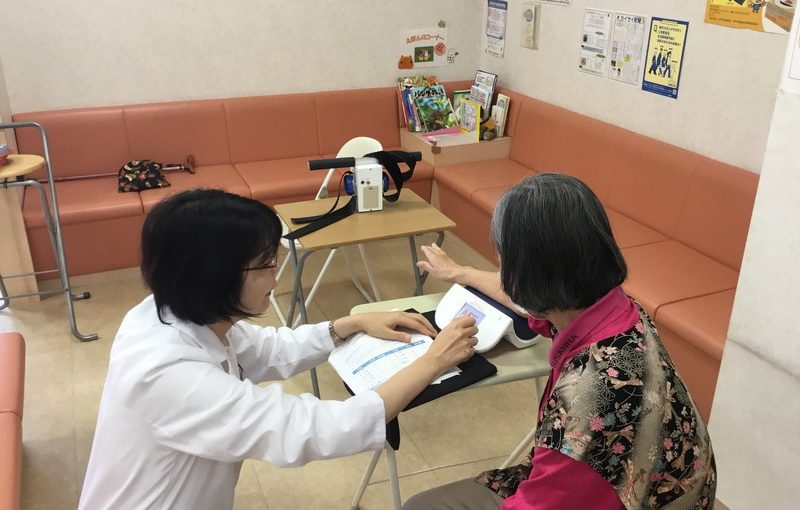 須磨店にて健康測定会を実施しました。